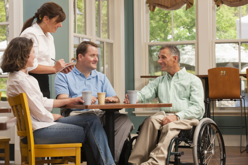 Schungsthema Service und Kommunikation Behinderung